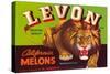 Levon Melons Label-null-Stretched Canvas