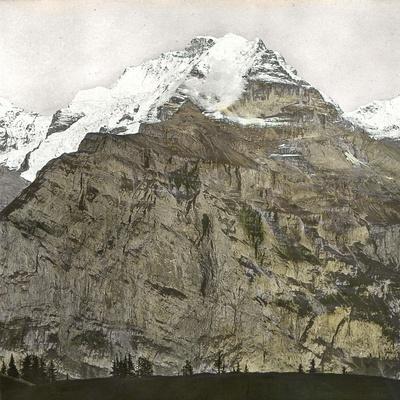 Near Murren (Switzerland), View of the Jungfrau, Circa 1865