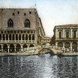 Naples (Italy), the Square and Saint Ferdinand's Church-Leon, Levy et Fils-Photographic Print