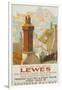 Lewes, Poster Advertising Southern Railway-Gregory Brown-Framed Giclee Print