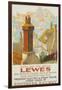 Lewes, Poster Advertising Southern Railway-Gregory Brown-Framed Giclee Print