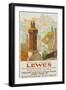 Lewes, Poster Advertising Southern Railway-Gregory Brown-Framed Giclee Print