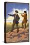 Lewis and Clark Exploring the West-Lantern Press-Stretched Canvas