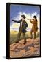 Lewis and Clark Exploring the West-Lantern Press-Framed Stretched Canvas