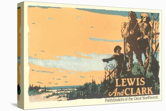 Lewis and Clark, Pathfinders-null-Stretched Canvas