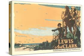 Lewis and Clark, Pathfinders-null-Stretched Canvas