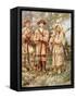 Lewis and Clark with Sacagawea-Edgar Samuel Paxson-Framed Stretched Canvas