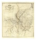 Map of the States of Illinois & Missouri, c.1823-Lewis C^ Beck-Stretched Canvas