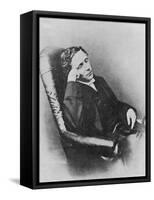 Lewis Carroll alias Charles Lutwidge Dodgson, English Mathematician, Clergyman and Writer-null-Framed Stretched Canvas