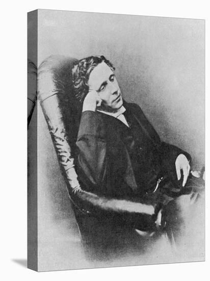 Lewis Carroll alias Charles Lutwidge Dodgson, English Mathematician, Clergyman and Writer-null-Stretched Canvas