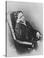 Lewis Carroll alias Charles Lutwidge Dodgson, English Mathematician, Clergyman and Writer-null-Stretched Canvas