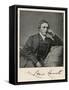 Lewis Carroll alias Charles Lutwidge Dodgson, English Mathematician, Clergyman and Writer-null-Framed Stretched Canvas