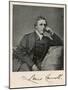 Lewis Carroll alias Charles Lutwidge Dodgson, English Mathematician, Clergyman and Writer-null-Mounted Art Print