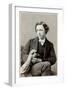 Lewis Carroll (B/W Photo)-Oscar Gustav Rejlander-Framed Giclee Print