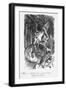 Lewis Carroll Book Illustration-null-Framed Giclee Print