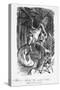 Lewis Carroll Book Illustration-null-Stretched Canvas