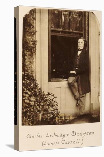Lewis Carroll (Charles Lutwidge Dodgson 1832-1898), Self Portrait, circa 1863-Lewis Carroll-Stretched Canvas
