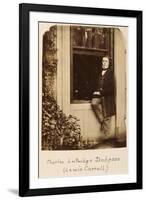 Lewis Carroll (Charles Lutwidge Dodgson 1832-1898), Self Portrait, circa 1863-Lewis Carroll-Framed Giclee Print