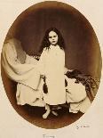 Irene Macdonald, Flo Rankin and Mary Macdonald at Elm Lodge, Hampstead, July 1863-Lewis Carroll-Giclee Print
