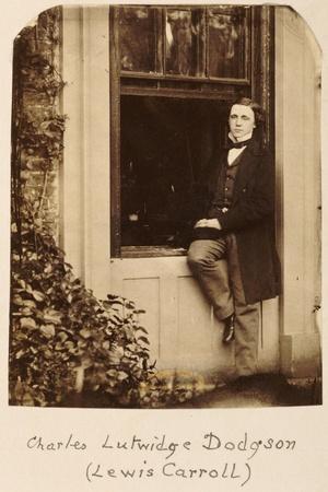 Lewis Carroll (Charles Lutwidge Dodgson 1832-1898), Self Portrait, circa 1863
