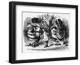 Lewis Carroll --John Tenniel-Framed Giclee Print