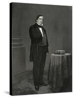 Lewis Cass-Alonzo Chappel-Stretched Canvas