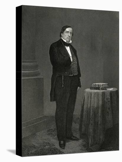 Lewis Cass-Alonzo Chappel-Stretched Canvas