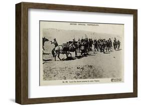 Lewis Gun Section, Palestine, WW1-null-Framed Photographic Print