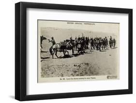 Lewis Gun Section, Palestine, WW1-null-Framed Photographic Print