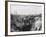 Lewis Gunner on the Firing Step of a Trench, 1916-18-English Photographer-Framed Photographic Print