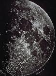Photograph of the Moon in 1865-Lewis M. Rutherford-Framed Stretched Canvas