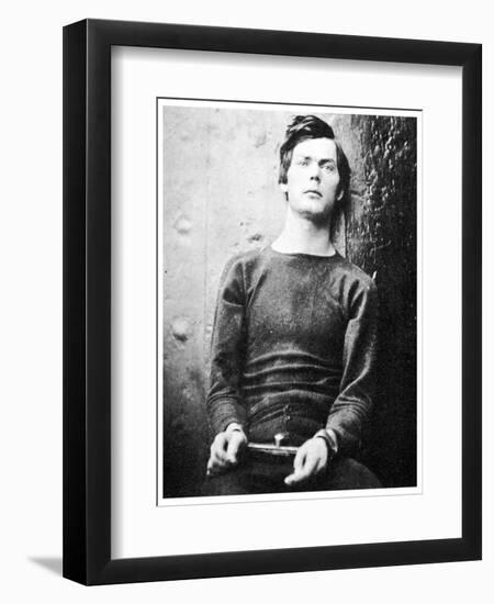 Lewis Powell, Member of the Lincoln Assassination Plot, 1865-Alexander Gardner-Framed Premium Giclee Print