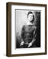 Lewis Powell, Member of the Lincoln Assassination Plot, 1865-Alexander Gardner-Framed Giclee Print