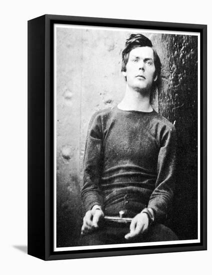 Lewis Powell, Member of the Lincoln Assassination Plot, 1865-Alexander Gardner-Framed Stretched Canvas