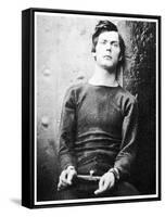 Lewis Powell, Member of the Lincoln Assassination Plot, 1865-Alexander Gardner-Framed Stretched Canvas