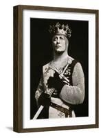 Lewis Waller (1860-191), Actor and Theatre Manager, in Henry V, 1908-1909-Langfier-Framed Giclee Print