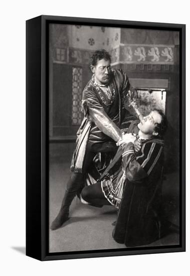 Lewis Waller (1860-191) and Harry Brodribb Irving (1870-191), English Actors, 1906-Foulsham and Banfield-Framed Stretched Canvas