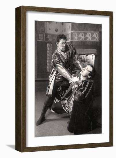 Lewis Waller (1860-191) and Harry Brodribb Irving (1870-191), English Actors, 1906-Foulsham and Banfield-Framed Photographic Print