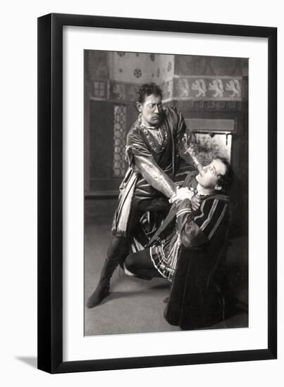 Lewis Waller (1860-191) and Harry Brodribb Irving (1870-191), English Actors, 1906-Foulsham and Banfield-Framed Photographic Print