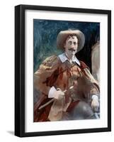 Lewis Waller in the Three Musketeers, C1902-Ellis & Walery-Framed Giclee Print