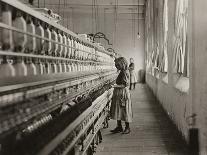 Sadie Pfeifer, a Cotton Mill Spinner, Lancaster, South Carolina, 1908-Lewis Wickes Hine-Photographic Print
