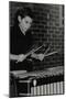 Lewis Wright Playing the Vibraphone at the Fairway, Welwyn Garden City, Hertfordshire, 2003-Denis Williams-Mounted Photographic Print