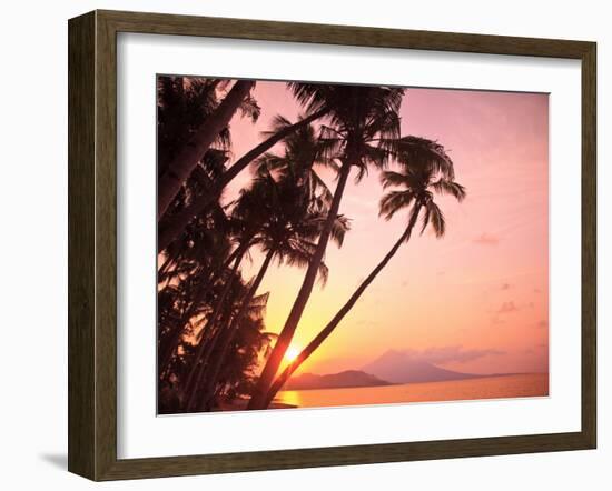 Lewolin Village, Illi Api Island, Selat Boleng Strait, Indonesia-Stuart Westmorland-Framed Photographic Print