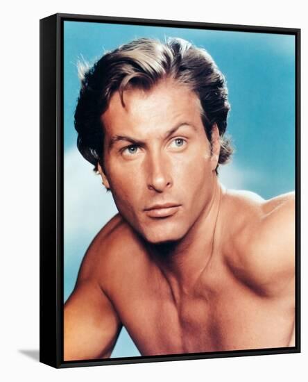 Lex Barker - Commando-null-Framed Stretched Canvas