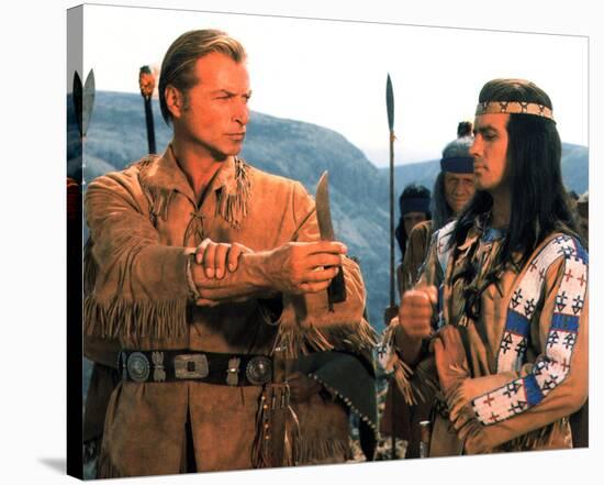 Lex Barker, winnetou the warrior (1946)-null-Stretched Canvas
