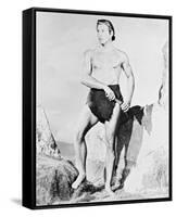 Lex Barker-null-Framed Stretched Canvas