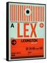 LEX Lexington Luggage Tag I-NaxArt-Framed Stretched Canvas