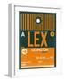 LEX Lexington Luggage Tag II-NaxArt-Framed Art Print