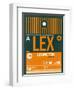 LEX Lexington Luggage Tag II-NaxArt-Framed Art Print