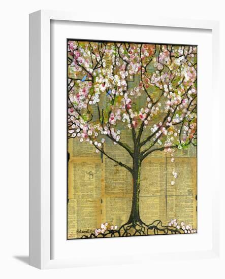 Lexicon Tree-Blenda Tyvoll-Framed Giclee Print